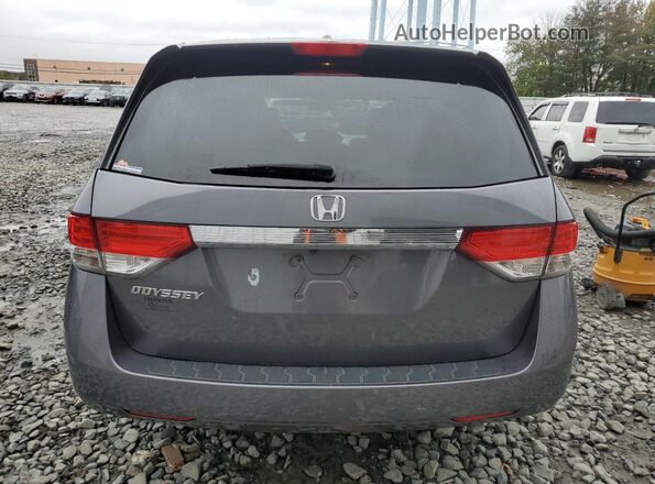 5FNRL5H66GB063121 2016 HONDA ODYSSEY Серый Вид сзади