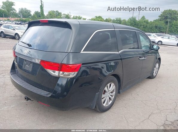 5FNRL5H66GB098581 2016 HONDA ODYSSEY Black Rear right