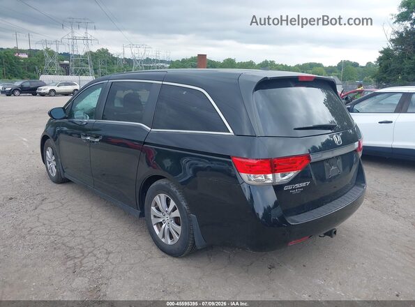 5FNRL5H66GB098581 2016 HONDA ODYSSEY Black Rear left