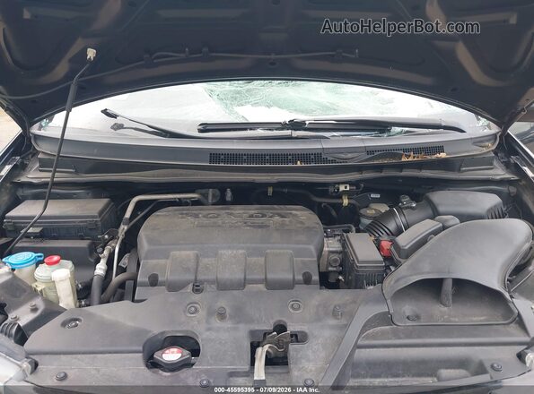 5FNRL5H66GB098581 2016 HONDA ODYSSEY Black Rear view