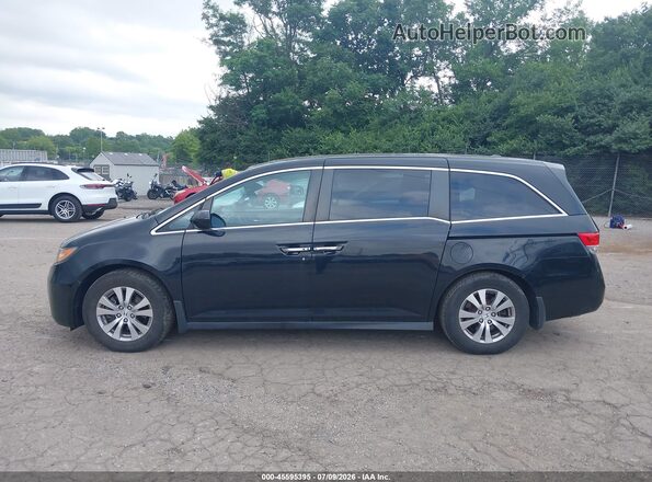 5FNRL5H66GB098581 2016 HONDA ODYSSEY Black 360 interior view