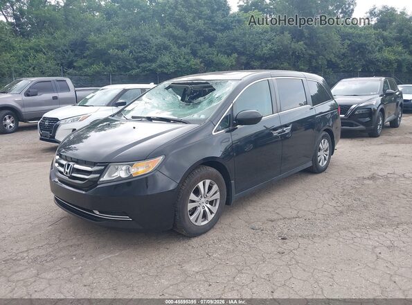 5FNRL5H66GB098581 2016 HONDA ODYSSEY Black Front left