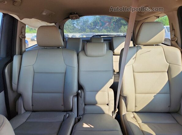 5FNRL5H66GB111166 2016 HONDA ODYSSEY Maroon Widok tylnych siedzeń