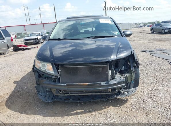 5FNRL5H66HB019640 2017 HONDA ODYSSEY Black Դիմացի տեսք