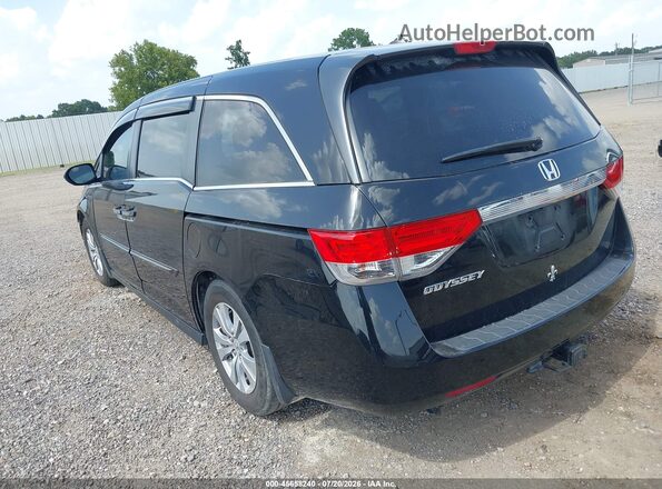5FNRL5H66HB019640 2017 HONDA ODYSSEY Black Հետևի ձախ