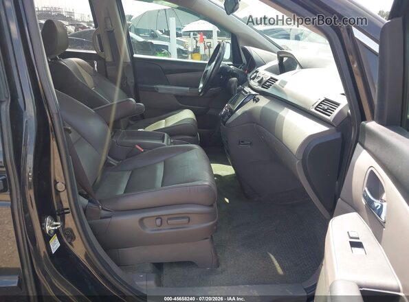 5FNRL5H66HB019640 2017 HONDA ODYSSEY Black Սալոնի դիմացի տեսք