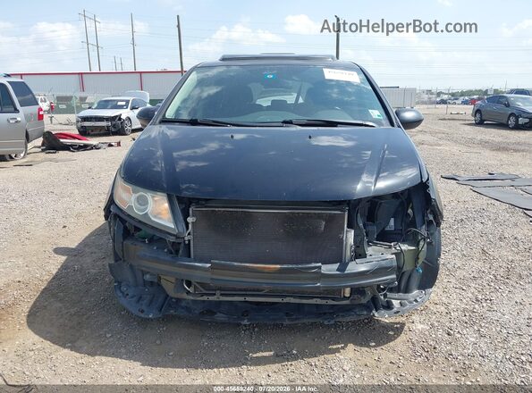 5FNRL5H66HB019640 2017 HONDA ODYSSEY Black Սալոնի հետևի տեսք