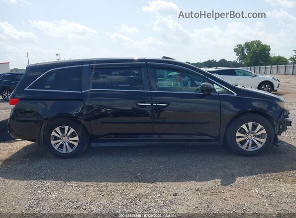 5FNRL5H66HB019640 2017 HONDA ODYSSEY Black Սալոնի 360 աստիճան տեսք