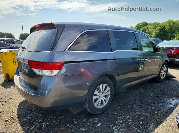 5FNRL5H66HB024210 2017 HONDA ODYSSEY Gray Trasero derecho