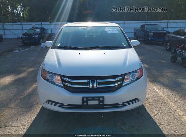 5FNRL5H67GB112617 2016 HONDA ODYSSEY Белый Вид щитка приборов
