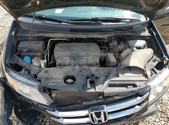 5FNRL5H67HB012051 2017 HONDA ODYSSEY Черный Вид подкапотного пространства