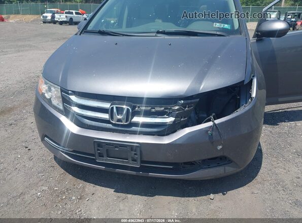 5FNRL5H68GB042691 2016 HONDA ODYSSEY Gray Front view