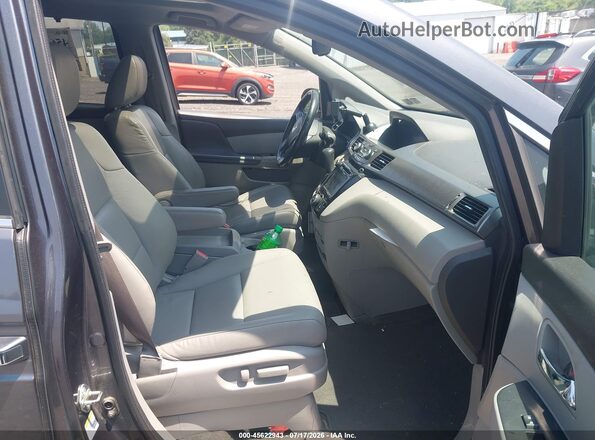 5FNRL5H68GB042691 2016 HONDA ODYSSEY Gray Front interior view