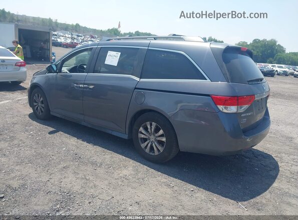 5FNRL5H68GB042691 2016 HONDA ODYSSEY Gray Rear left