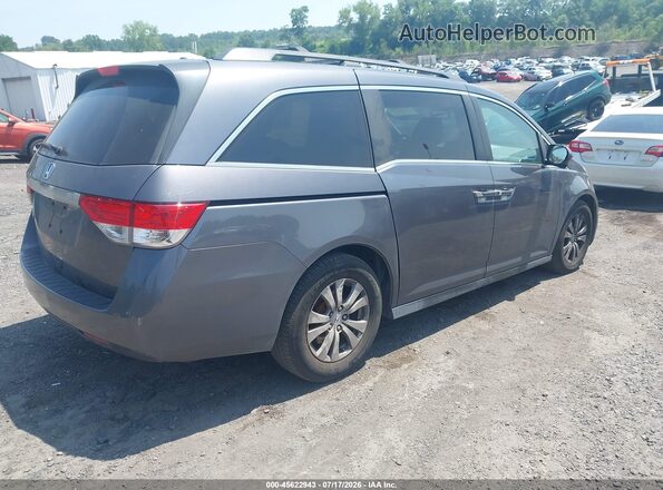 5FNRL5H68GB042691 2016 HONDA ODYSSEY Gray Rear right