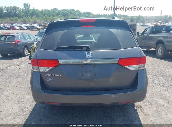 5FNRL5H68GB042691 2016 HONDA ODYSSEY Gray 