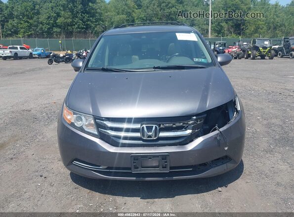 5FNRL5H68GB042691 2016 HONDA ODYSSEY Gray Instrument cluster view