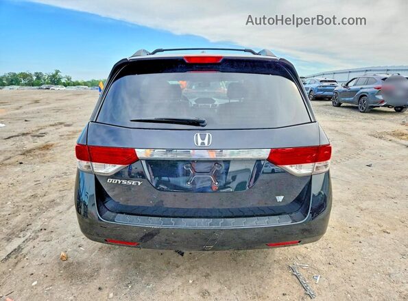 5FNRL5H68GB054744 2016 HONDA ODYSSEY Black Հետևի տեսք