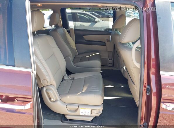 5FNRL5H68GB098632 2016 HONDA ODYSSEY Maroon Вид наклейки з VIN-кодом
