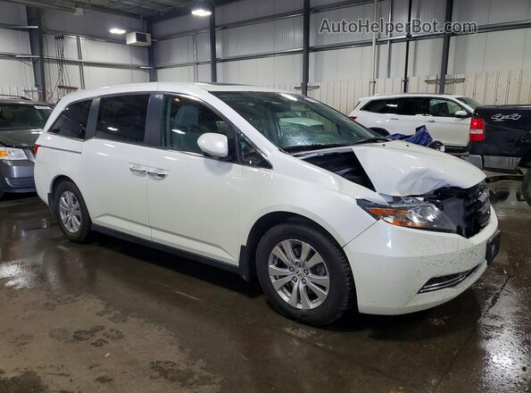 5FNRL5H68HB007781 2017 HONDA ODYSSEY White Առջևի աջ