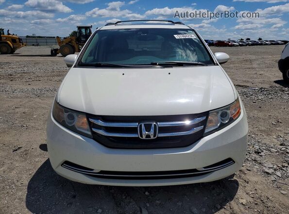 5FNRL5H68HB010499 2017 HONDA ODYSSEY White Դիմացի տեսք