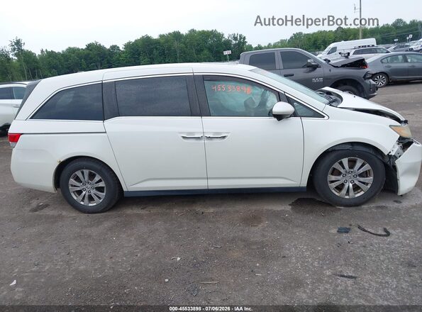 5FNRL5H69GB027035 2016 HONDA ODYSSEY White Vista interior trasera