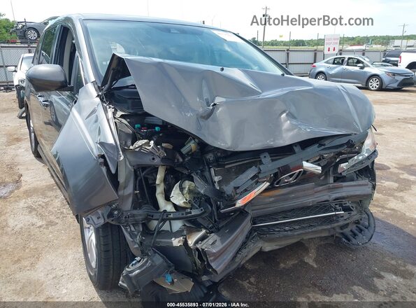 5FNRL5H69GB059922 2016 HONDA ODYSSEY Gray Vista frontal