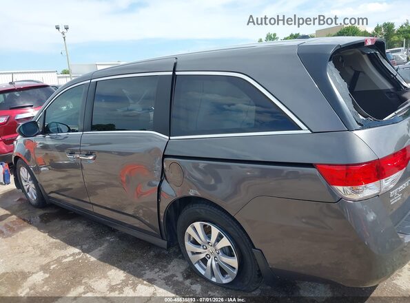 5FNRL5H69GB059922 2016 HONDA ODYSSEY Gray 