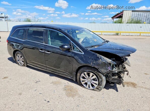 5FNRL5H69GB060424 2016 HONDA ODYSSEY Black Առջևի աջ