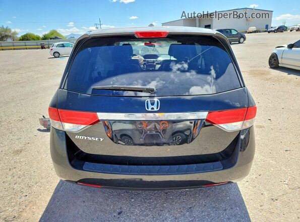 5FNRL5H69GB060424 2016 HONDA ODYSSEY Black Հետևի տեսք