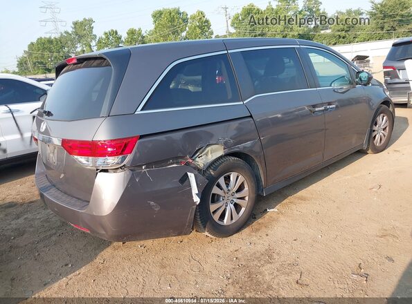 5FNRL5H69GB087249 2016 HONDA ODYSSEY Gray უკანა მარჯვენა
