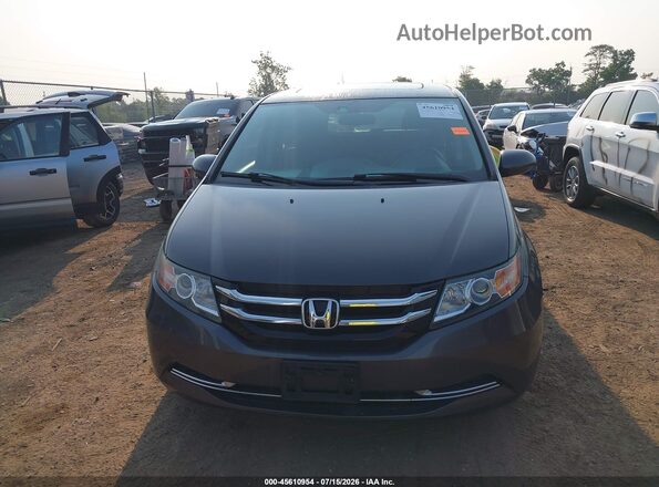 5FNRL5H69GB087249 2016 HONDA ODYSSEY Gray ხელსაწყოთა პანელის ხედი