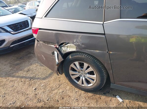 5FNRL5H69GB087249 2016 HONDA ODYSSEY Gray წინა ხედი