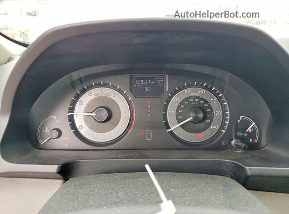 5FNRL5H69GB103577 2016 HONDA ODYSSEY Silver Instrument cluster view
