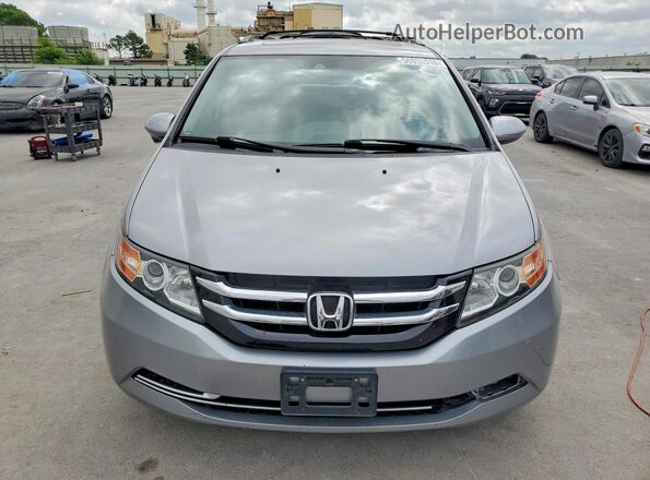 5FNRL5H69GB103577 2016 HONDA ODYSSEY Silver Front view
