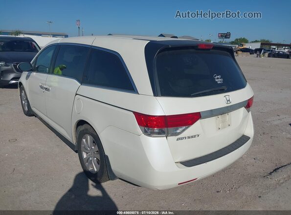 5FNRL5H69GB131847 2016 HONDA ODYSSEY Белый Задняя левая четверть