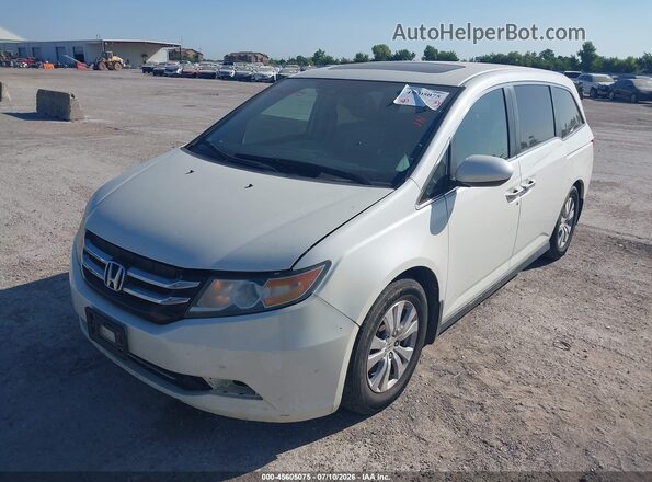 5FNRL5H69GB131847 2016 HONDA ODYSSEY Белый Передняя левая четверть