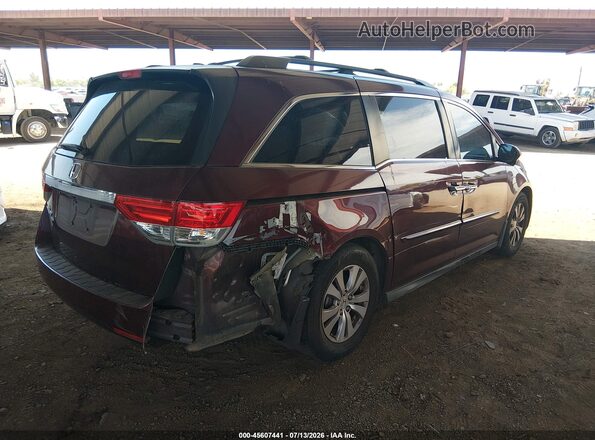 5FNRL5H69GB140791 2016 HONDA ODYSSEY Red წინა ხედი