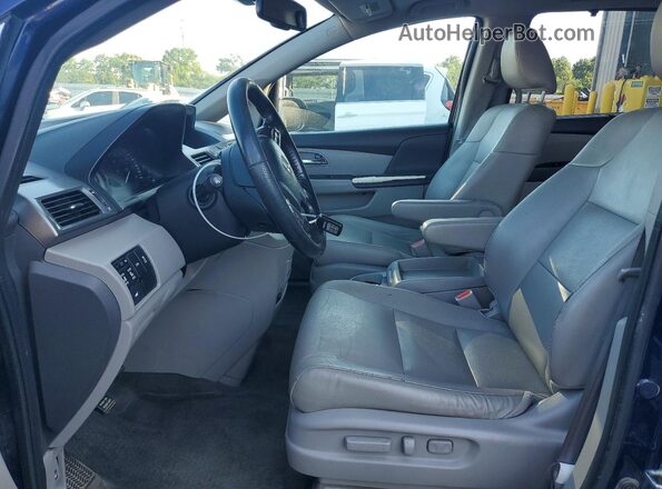 5FNRL5H69HB001391 2017 HONDA ODYSSEY Blue Սալոնի դիմացի տեսք