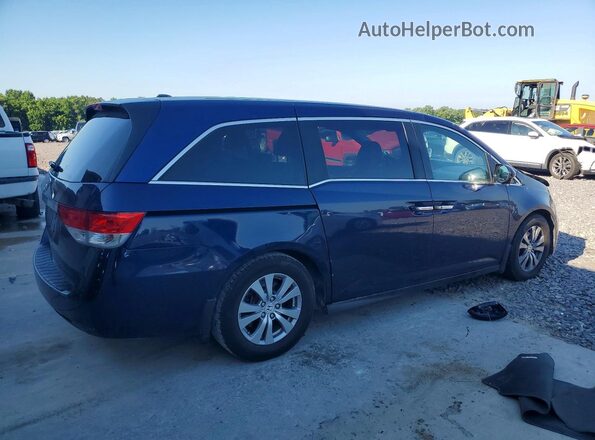 5FNRL5H69HB001391 2017 HONDA ODYSSEY Blue Հետևի աջ