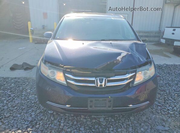 5FNRL5H69HB001391 2017 HONDA ODYSSEY Blue Դիմացի տեսք