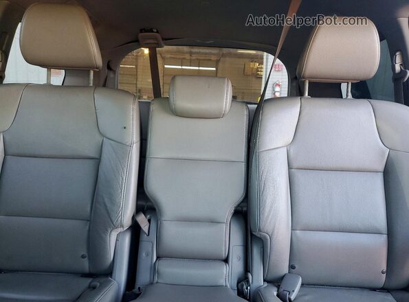 5FNRL5H69HB001391 2017 HONDA ODYSSEY Blue Հետևի նստատեղերի տեսք