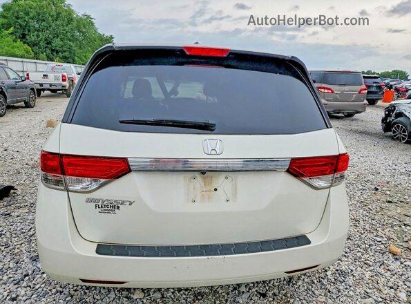 5FNRL5H69HB005098 2017 HONDA ODYSSEY White Вид ззаду