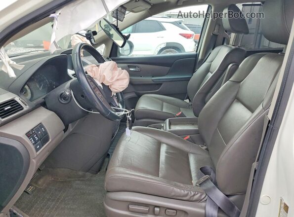 5FNRL5H69HB005098 2017 HONDA ODYSSEY White Вид салону спереду
