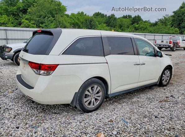 5FNRL5H69HB005098 2017 HONDA ODYSSEY White Задня права чверть
