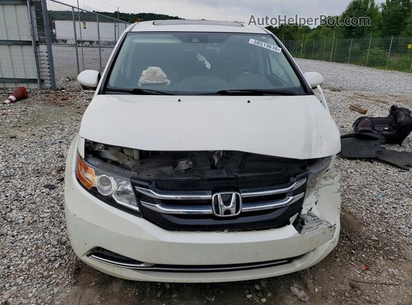 5FNRL5H69HB005098 2017 HONDA ODYSSEY White Вид спереду