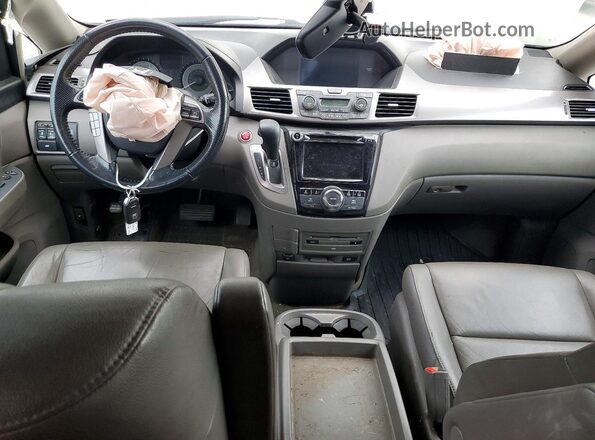 5FNRL5H69HB005098 2017 HONDA ODYSSEY White Вид панелі приладів