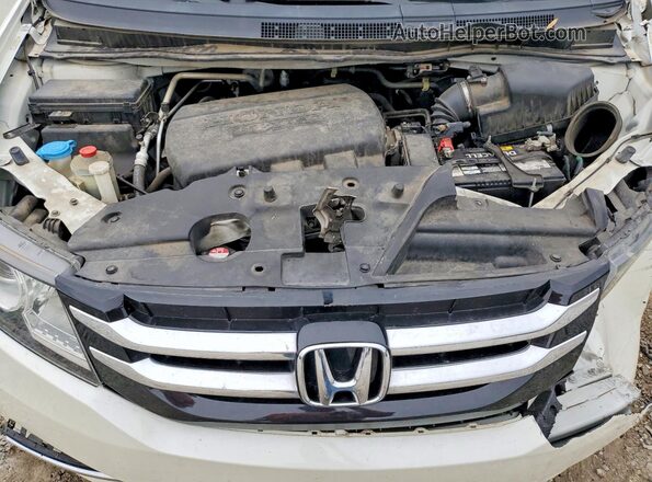 5FNRL5H69HB005098 2017 HONDA ODYSSEY White Вид підкапотного простору