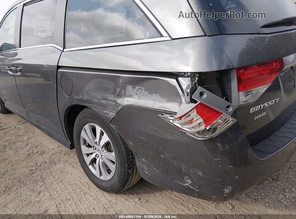 5FNRL5H69HB013895 2017 HONDA ODYSSEY Gray წინა ხედი