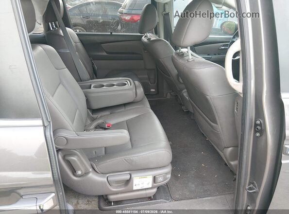5FNRL5H69HB013895 2017 HONDA ODYSSEY Gray VIN კოდის სტიკერის ხედი